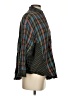 Free People Argyle Black Long Sleeve Blouse Size XS - photo 4