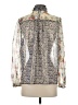 Current Air 100% Polyester Ivory Long Sleeve Blouse Size XS - photo 2
