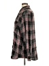 Unbranded Plaid Black Pink Long Sleeve Button-Down Shirt Size Fits all women - photo 5