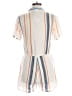 En Creme 100% Rayon Stripes White Romper Size M - photo 2