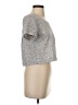 JOA 100% Polyester Gray Short Sleeve Top Size S - photo 4