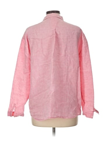 Lafayette 148 New York Long Sleeve Button-Down Shirt (view 2)