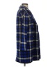 Anne Klein Plaid Blue Coat Size S - photo 4