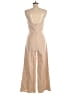 SNDYS. Solid Tan Brown Jumpsuit Size M - photo 2