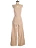 SNDYS. Solid Tan Brown Jumpsuit Size M - photo 1