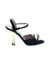 Moschino 100% Leather Black Heels Size EU 39 - photo 1