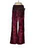 Snap Burgundy Casual Pants Size L - photo 1