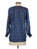Aqua 100% Polyester Blue 3/4 Sleeve Blouse Size XS - photo 2