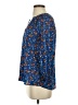 Aqua 100% Polyester Blue 3/4 Sleeve Blouse Size XS - photo 5