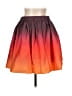 Vineet Bahl 100% Polyester Tie-dye Orange Casual Skirt Size 10 - photo 2