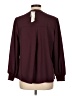 BLOOMCHIC 100% Polyester Burgundy Long Sleeve Blouse Size 10 - photo 2