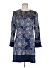 Bebe Blue Casual Dress Size M - photo 1