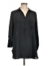 Pleione 100% Polyester Black 3/4 Sleeve Blouse Size L - photo 1