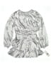Assorted Brands 100% Polyester Solid Silver Gray Dress Size 14 - photo 1