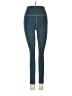 Athleta Animal Print Leopard Print Blue Active Pants Size XS - photo 1