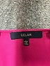 Eclair 100% Polyester Pink Short Sleeve Blouse Size L - photo 7