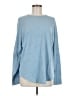 360 Sweater 100% Cotton Blue Pullover Sweater Size M - photo 1
