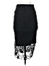 Citrine Grey 100% Cotton Black Formal Skirt Size XS - photo 1