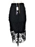 Citrine Grey 100% Cotton Black Formal Skirt Size XS - photo 2