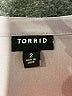 Torrid 100% Polyester Floral Gray Short Sleeve Blouse Size 2X Plus (2) - photo 7