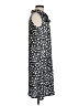Shana Polka Dots Gray Casual Dress Size XS - photo 4