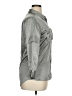 DKNY Gray 3/4 Sleeve Button-Down Shirt Size 14 - photo 4