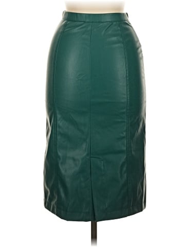 NSR Faux Leather Skirt (view 2)