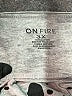 ON FIRE 100% Cotton Silver Long Sleeve T-Shirt Size 3X - photo 6