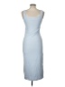 Aritzia Solid Blue Casual Dress Size L - photo 2