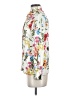 Zara Floral Ivory Long Sleeve Blouse Size XS - photo 5