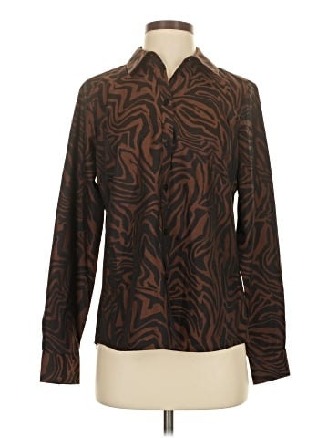 Foxcroft Long Sleeve Blouse (view 1)