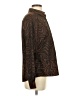 Foxcroft Animal Print Brown Long Sleeve Blouse Size S - photo 4