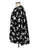Time and Tru 100% Polyester Floral Black Long Sleeve Blouse Size XL - photo 5
