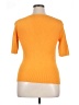 Ann Taylor Factory Orange Pullover Sweater Size XL - photo 2