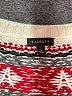 Talbots Argyle White Pullover Sweater Size M - photo 7