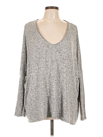 Silence and Noise Long Sleeve Top (view 1)