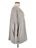 Silence and Noise Gray Long Sleeve Top Size M - photo 4