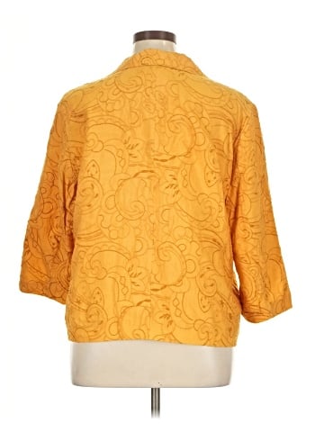 Coldwater Creek 3/4 Sleeve Button-Down Shirt (view 2)