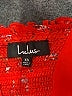 Lulus 100% Polyester Floral Red Cocktail Dress Size XS - photo 7