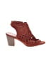 Maurices Orange Burgundy Heels Size 11 - photo 1
