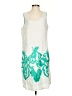 Roberta Freymann Graphic Green Cocktail Dress Size S - photo 1