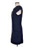 Max Studio Solid Blue Casual Dress Size M - photo 5