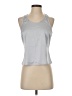 ASPEN Silver Sleeveless Top Size S - photo 1