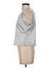 ASPEN Silver Sleeveless Top Size S - photo 5
