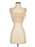 Cider Solid Tan Sleeveless Top Size S - photo 1