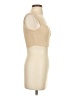 Cider Solid Tan Sleeveless Top Size S - photo 4