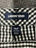Lands' End Checkered-gingham Black Shorts Size 16 (petite) - photo 3