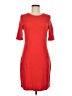 Gap Solid Red Casual Dress Size S - photo 1