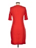 Gap Solid Red Casual Dress Size S - photo 2