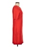 Gap Solid Red Casual Dress Size S - photo 4